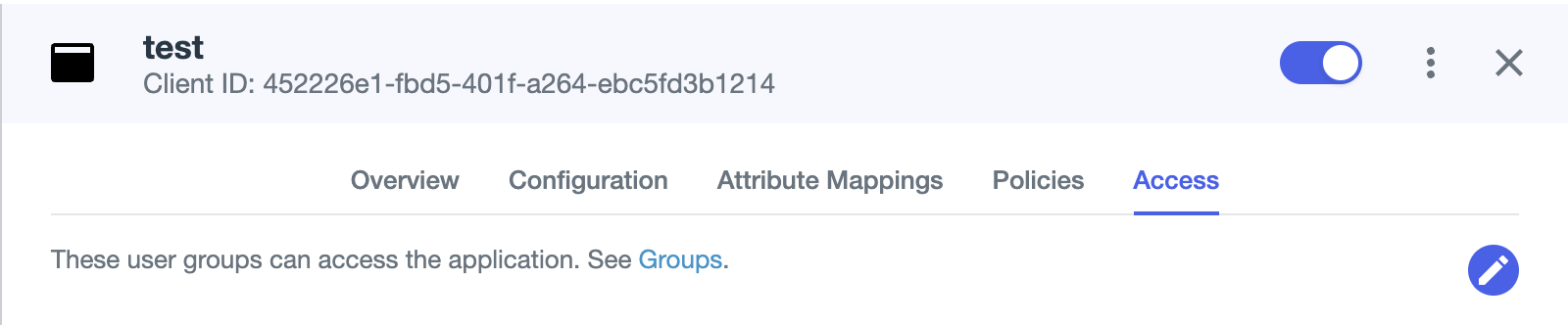 Enabling the Sundial application in PingOne